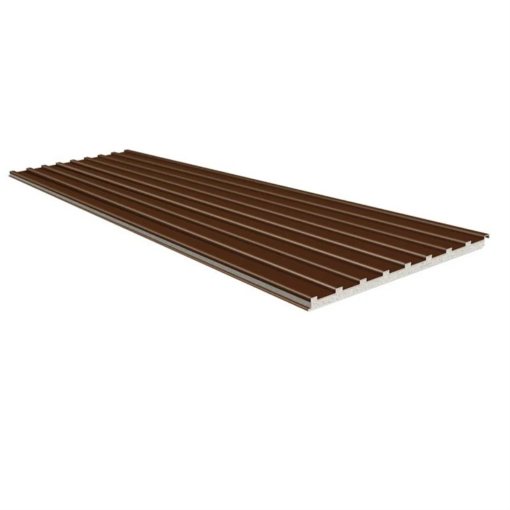 Aluminum Insulated Roofing Panel With PU Foam Fireproof & Durable For Roofing And Walls suppliers