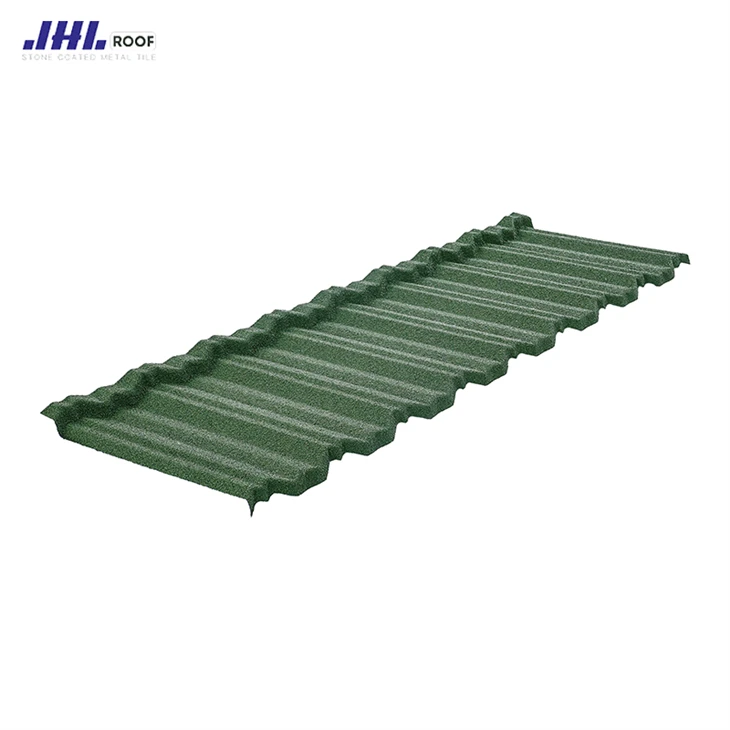 New Roofing Material Stone Coated Metal Roof Tile